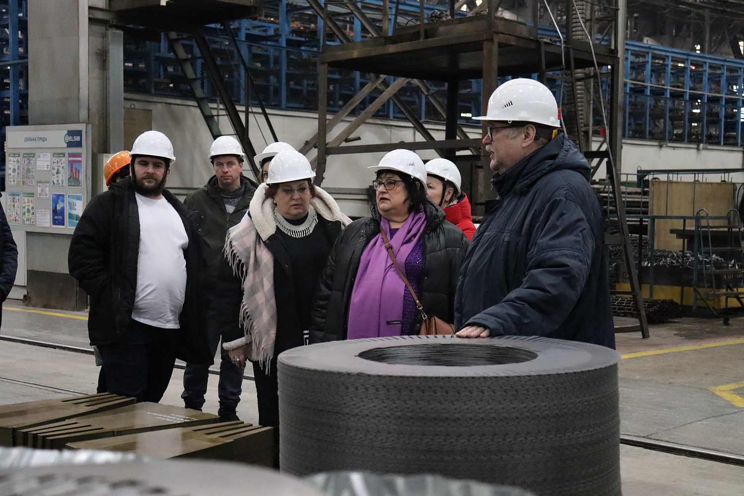 ЭЛСИБ посетила делегация технического колледжа им. А.И.Покрышкина 