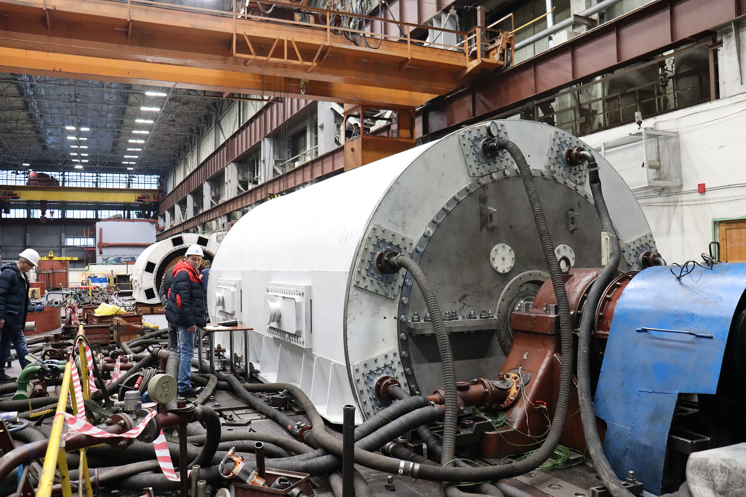 На ЭЛСИБе прошли испытания турбогенератора для Красноярской ТЭЦ-3